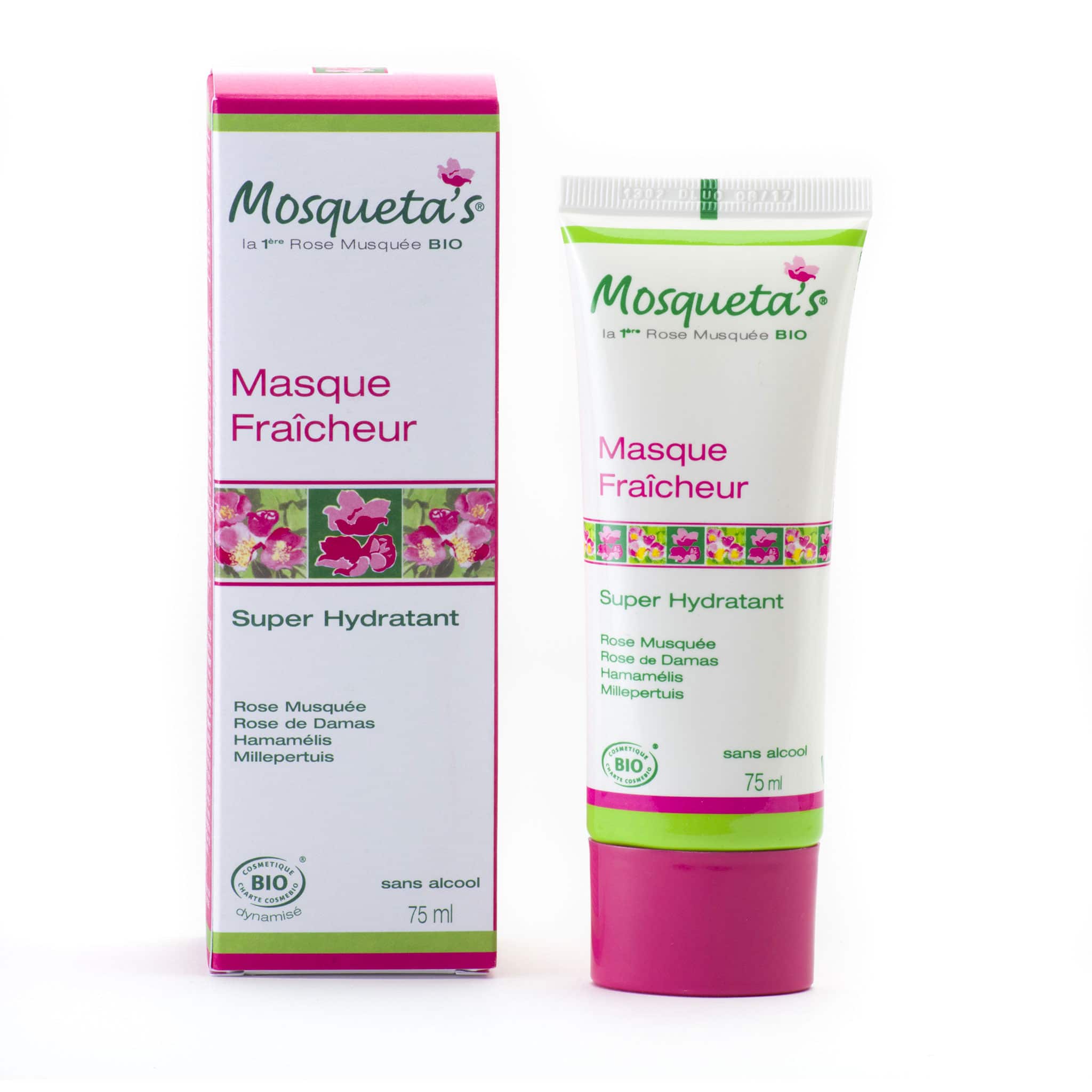 Masque Fraîcheur Mosqueta's bio  - texture gel