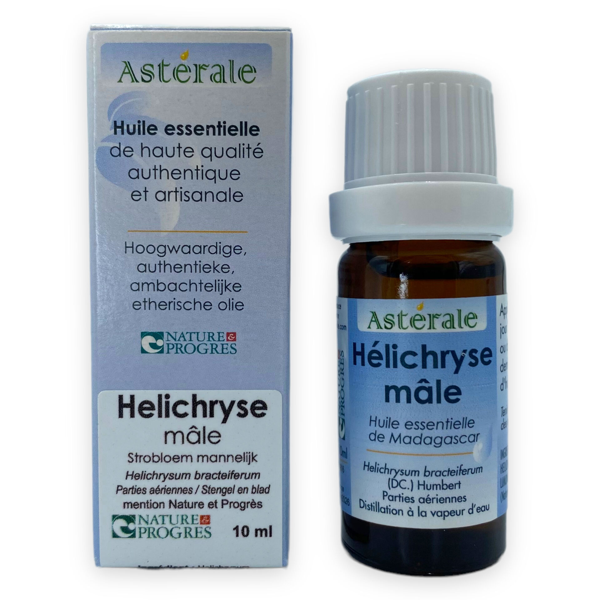 Huile Essentielle D'hélichryse - Flacon 10 Ml Pure Et Naturelle, Verre, Marque Cosmeticness