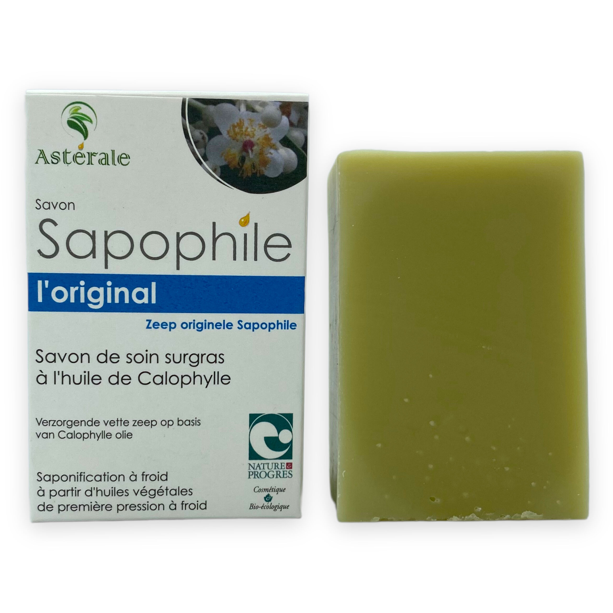 Savon Sapophile ORIGINAL à l'huile de Calophylle Astérale