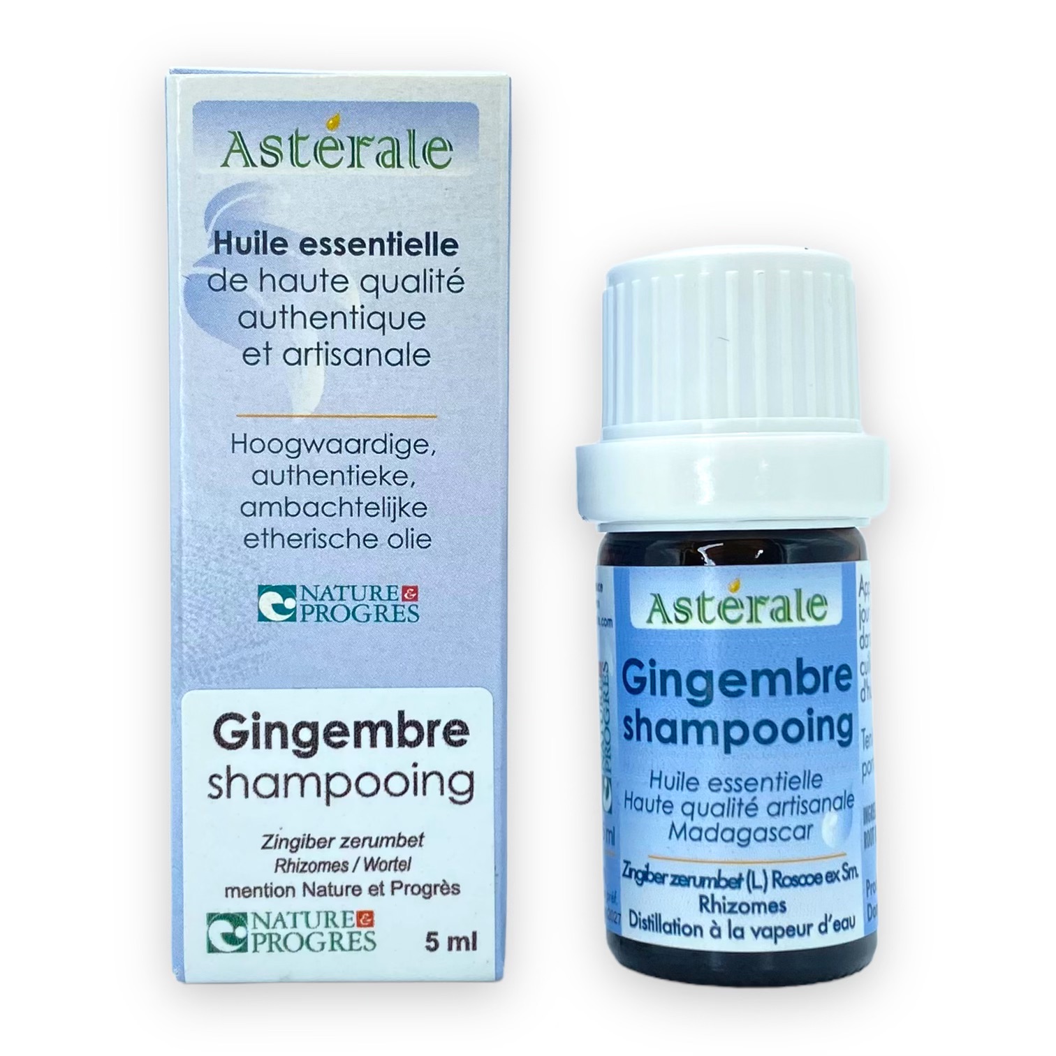 Huile essentielle Gingembre shampooing (Zerumbet)Astérale