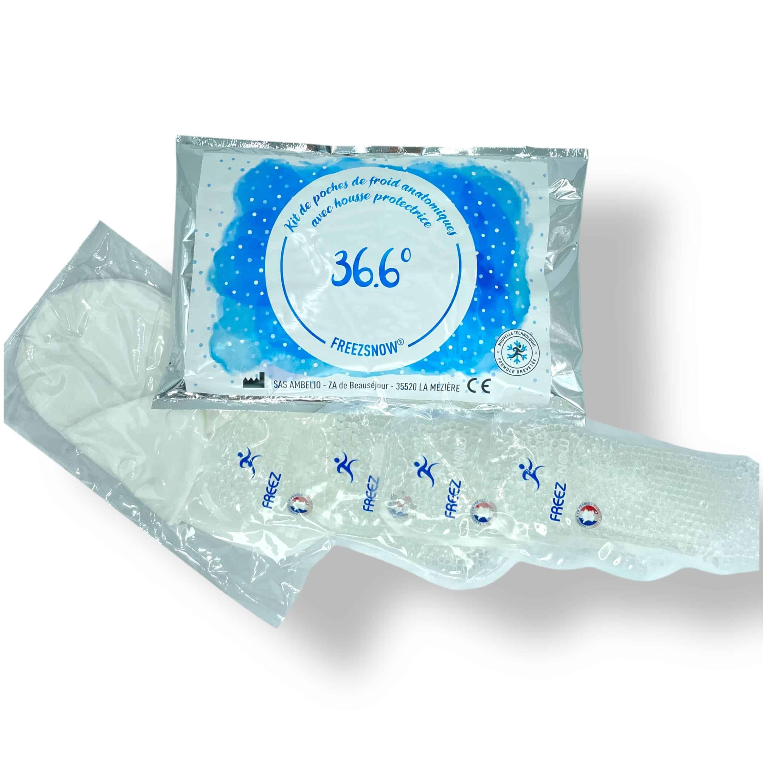 Kit de poches 36°6 pour bain dérivatif