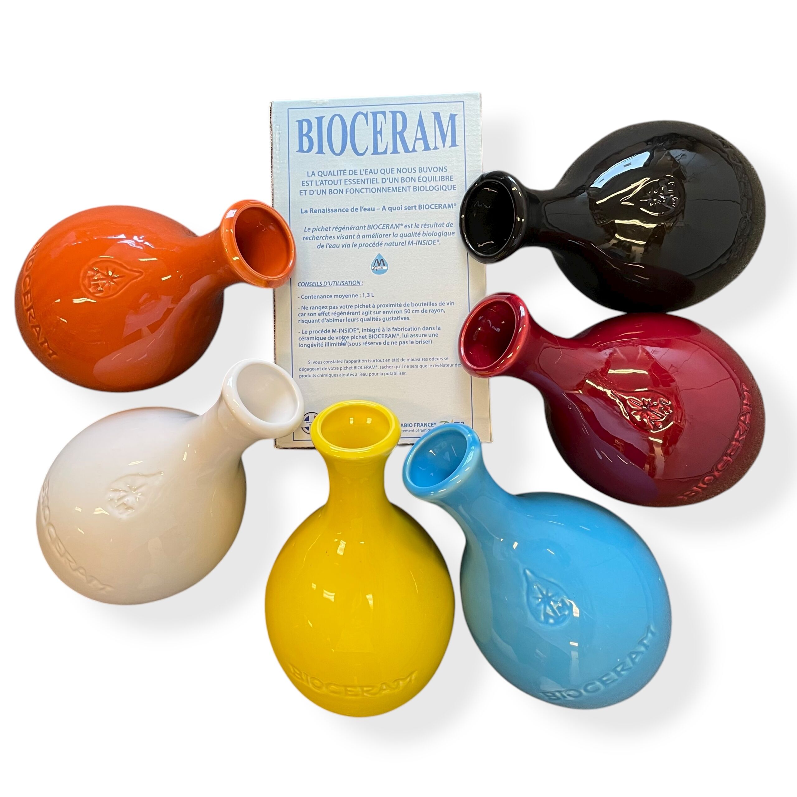 Pichet Renaturant Bioceram® M Inside - Pichet céramique - pichet vitalisant