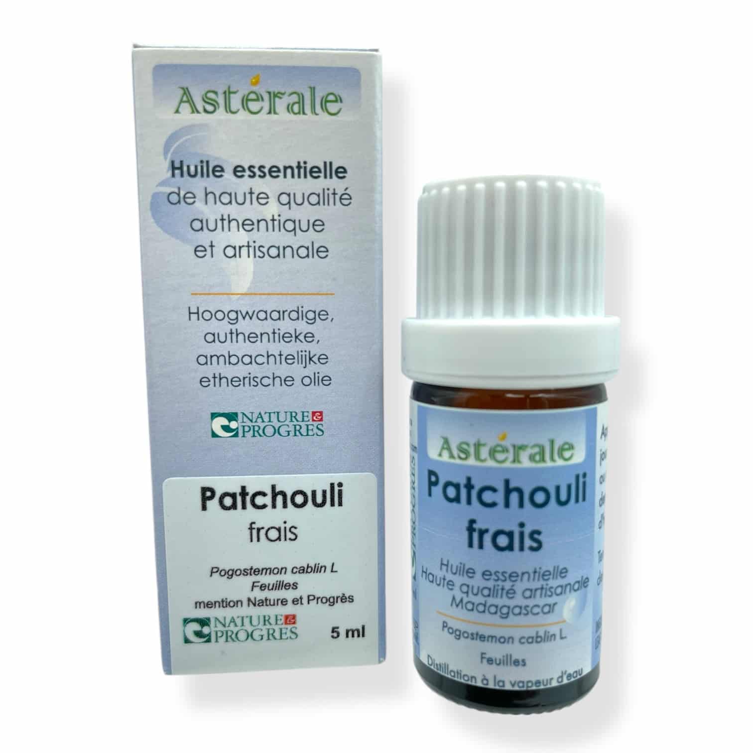 Huile essentielle de Patchouli Frais 5 ml Astérale