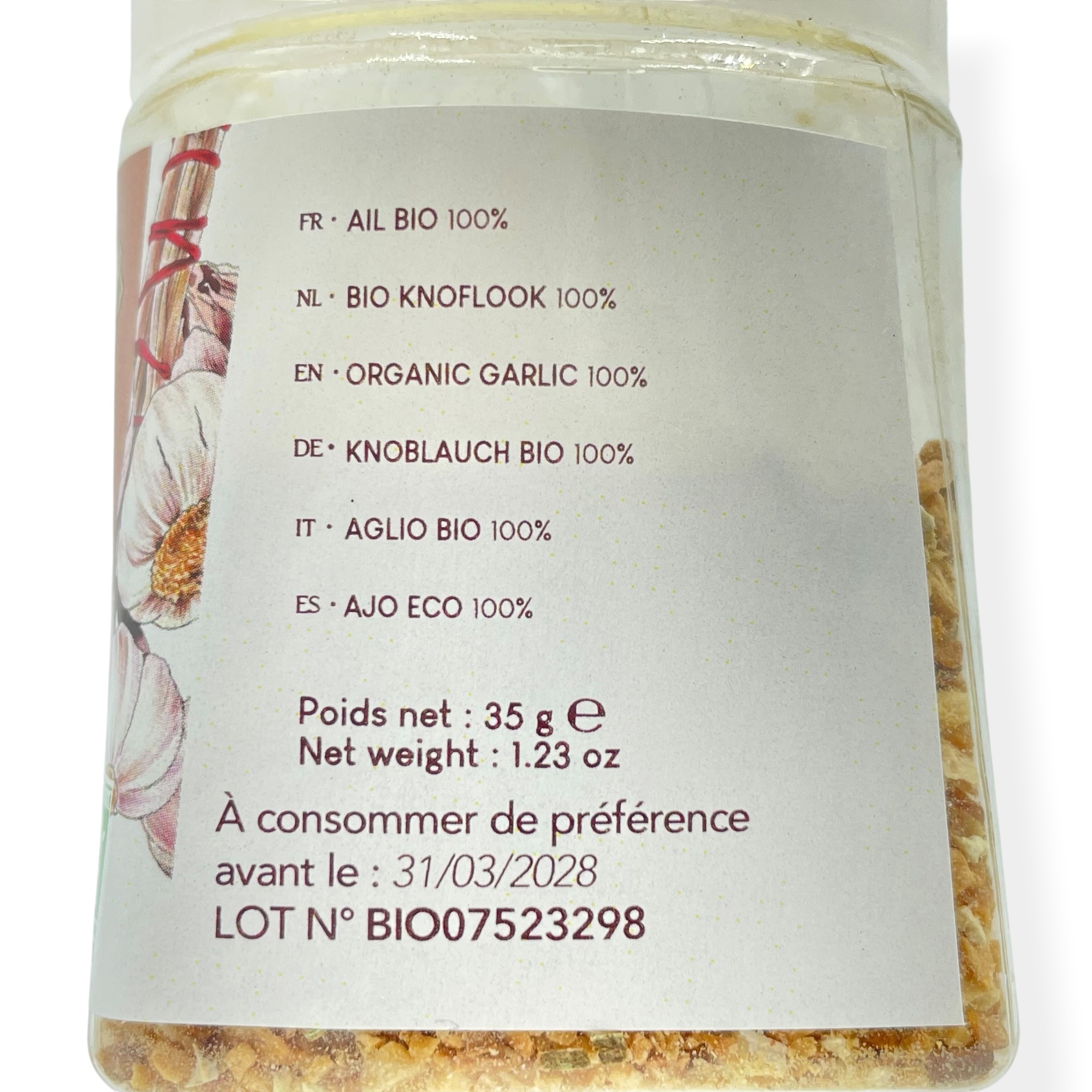 Ail origine France bio Provence d'Antan 35gr pot végétal – Image 4