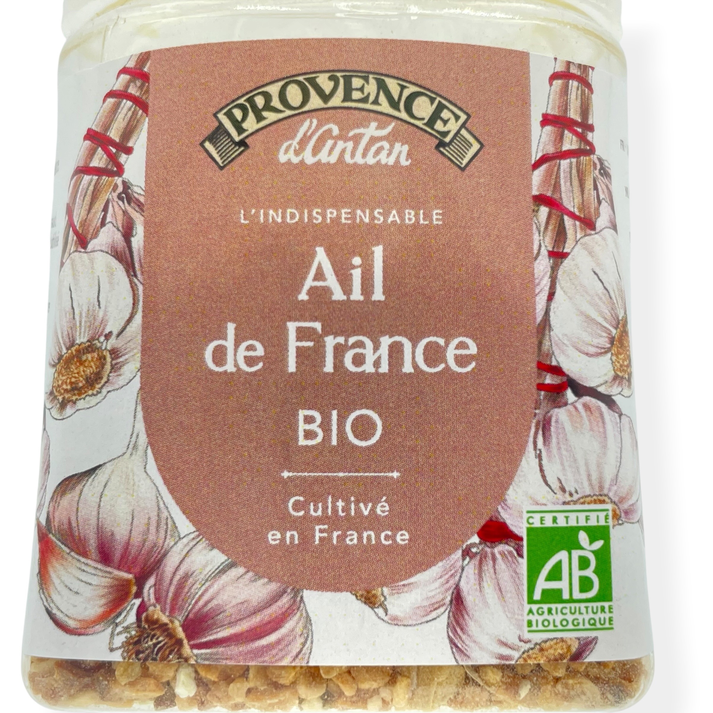 Ail origine France bio Provence d'Antan 35gr pot végétal